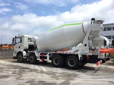 陜汽德龍12方輕量化攪拌車 大馬力再定義高效運輸